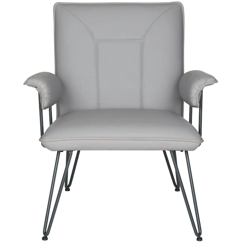 Mid-Century Modern Sessel Grau - 74B x 71T x 84H cm