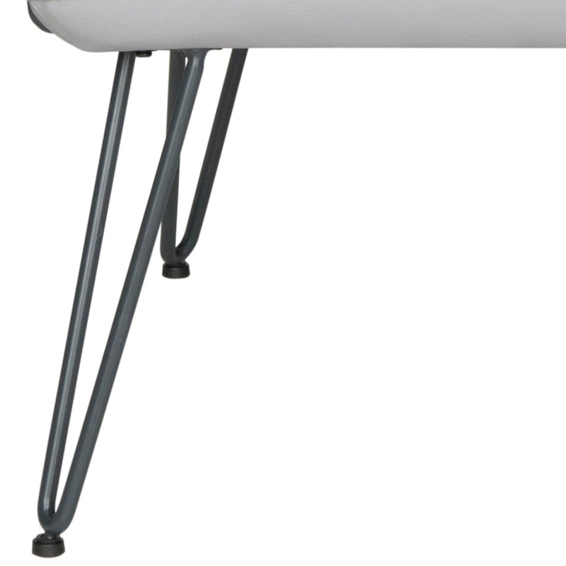 Mid-Century Modern Sessel Grau - 74B x 71T x 84H cm