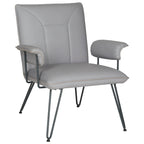 Mid-Century Modern Sessel Grau - 74B x 71T x 84H cm