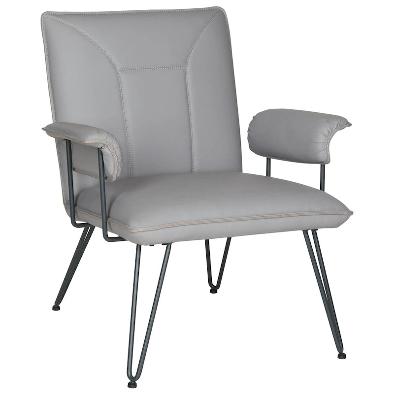 Mid-Century Modern Sessel Grau - 74B x 71T x 84H cm