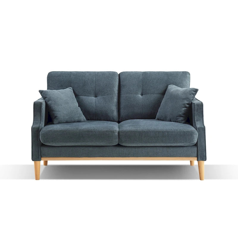 Zweisitzer-Sofa mit wasserdichtem Stoff, USB-Ladefunktion