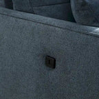 Zweisitzer-Sofa mit wasserdichtem Stoff, USB-Ladefunktion