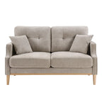 Zweisitzer-Sofa mit wasserdichtem Stoff, USB-Ladefunktion