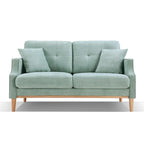Zweisitzer-Sofa mit wasserdichtem Stoff, USB-Ladefunktion