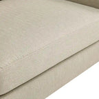 Gepolstertes Stoff-Loveseat
