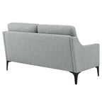 Gepolstertes Stoff-Loveseat