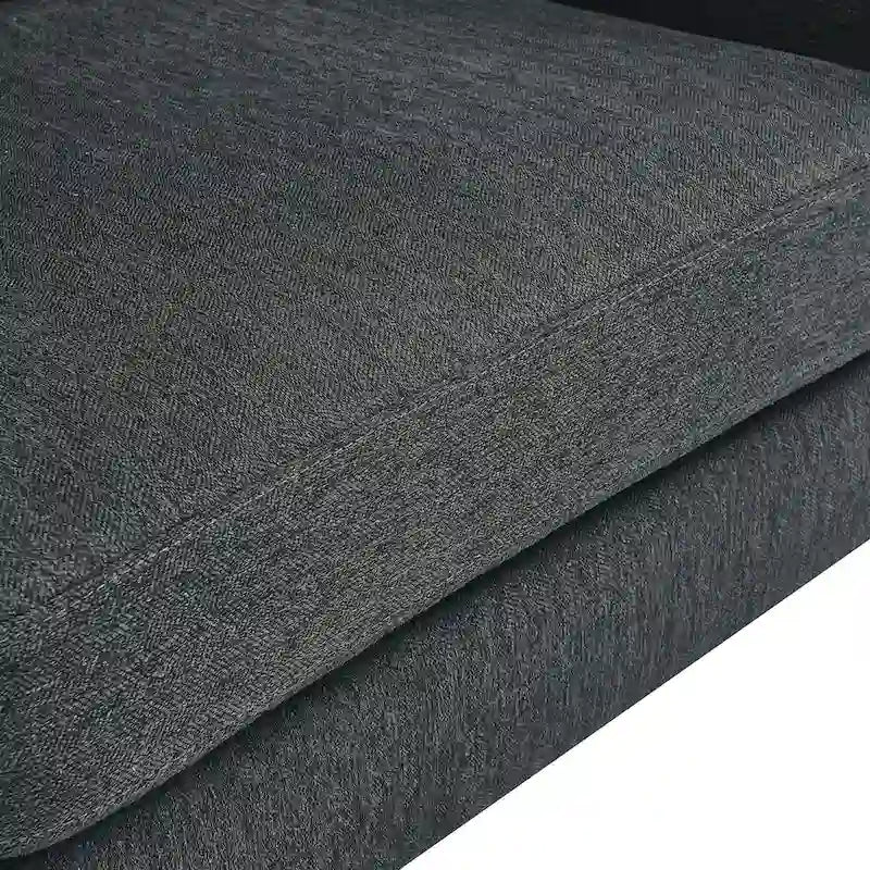 Gepolstertes Stoff-Loveseat