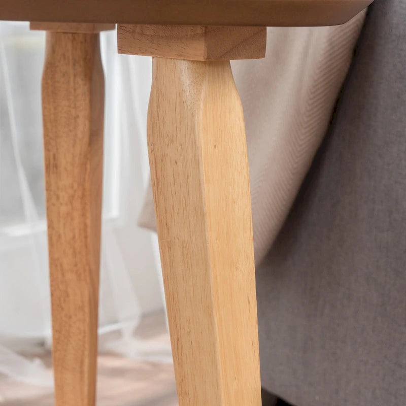 Mid-Century Beistelltisch aus Holz