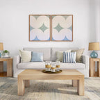 Moderner rechteckiger Couchtisch – 48 x 24