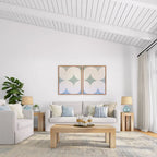 Moderner rechteckiger Couchtisch – 48 x 24