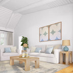 Moderner rechteckiger Couchtisch – 48 x 24