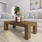 Moderner rechteckiger Couchtisch – 48 x 24