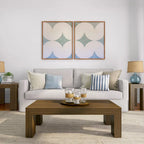 Moderner rechteckiger Couchtisch – 48 x 24