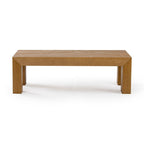 Moderner rechteckiger Couchtisch – 48 x 24