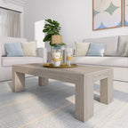 Moderner rechteckiger Couchtisch – 48 x 24