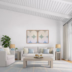 Moderner rechteckiger Couchtisch – 48 x 24