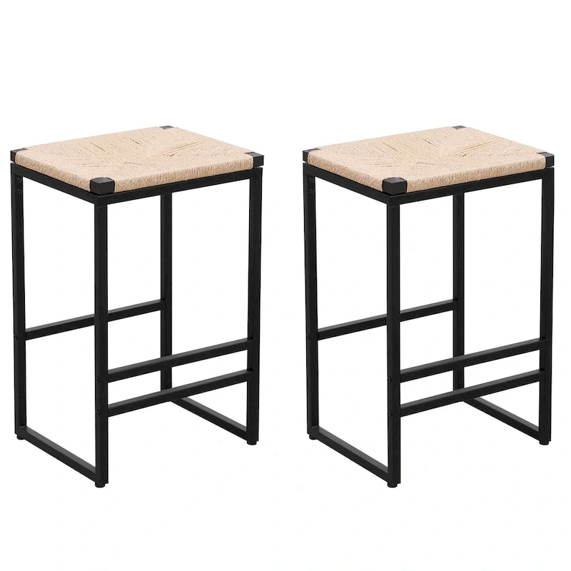 Moderne Barhocker Esszimmerstühle mit Fußstütze für die Küche