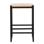 Moderne Barhocker Esszimmerstühle mit Fußstütze für die Küche