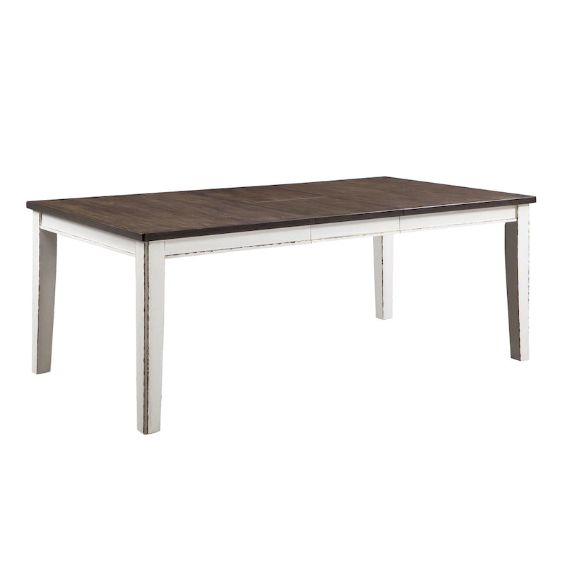 Rustikaler ausziehbarer Esstisch, 198 cm