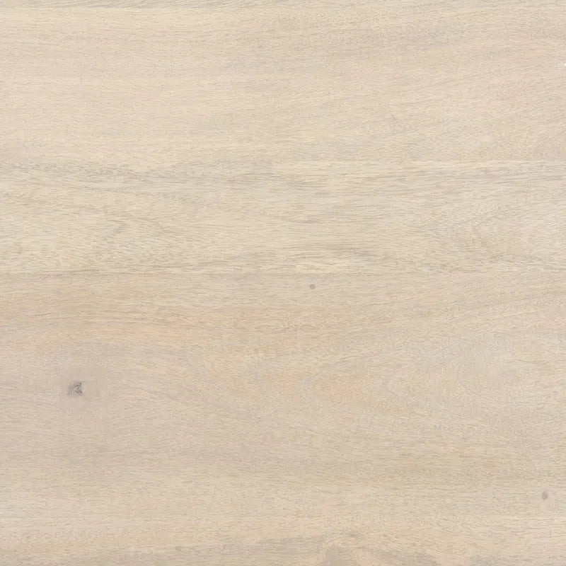 Dunkelbraunes Holz mit schwarzem Metallsockel runder Beistelltisch