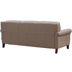 Sofa aus Narbenleder