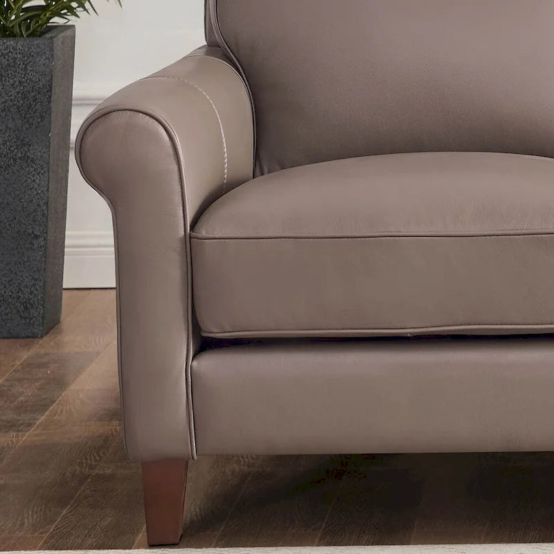 Sofa aus Narbenleder