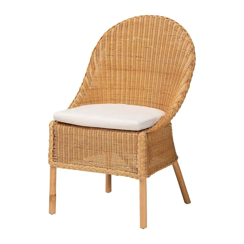 Bohemian Light Honey Rattanstuhl