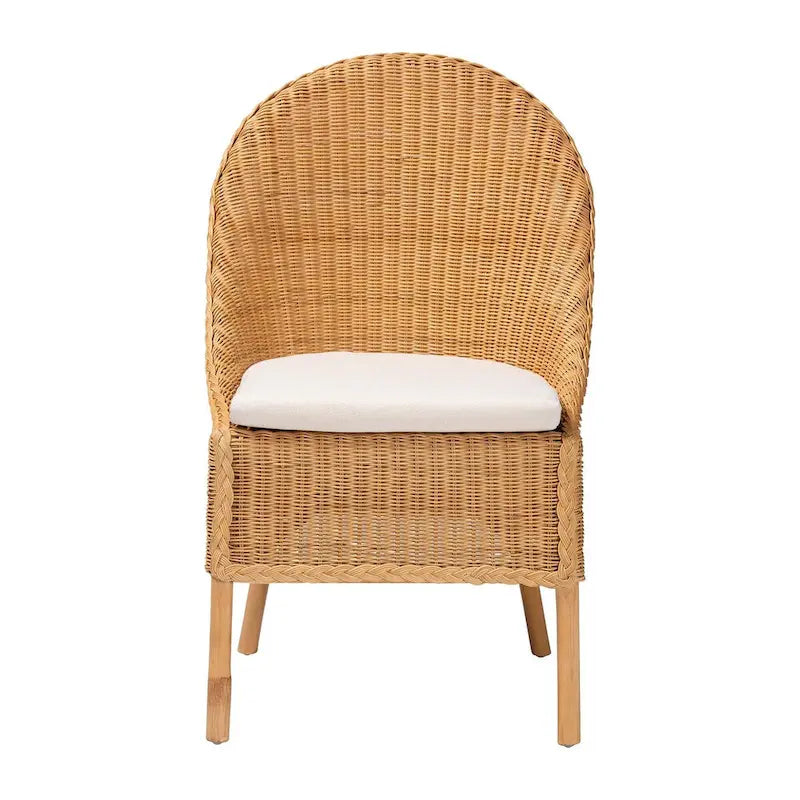 Bohemian Light Honey Rattanstuhl