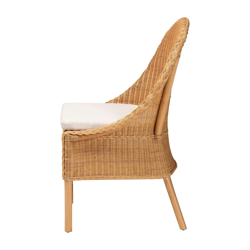 Bohemian Light Honey Rattanstuhl
