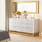 Kommode mit 6 Schubladen fürs Schlafzimmer, Holzkommode