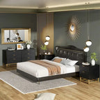 Kommode mit 6 Schubladen fürs Schlafzimmer, Holzkommode